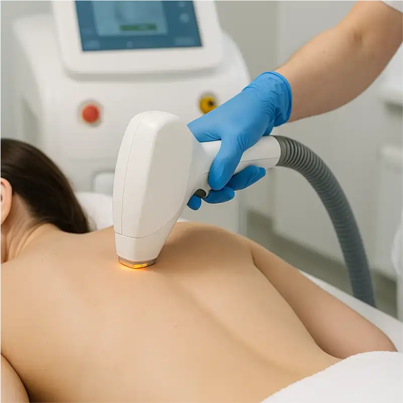 Chest or Back Laser Hair Removal